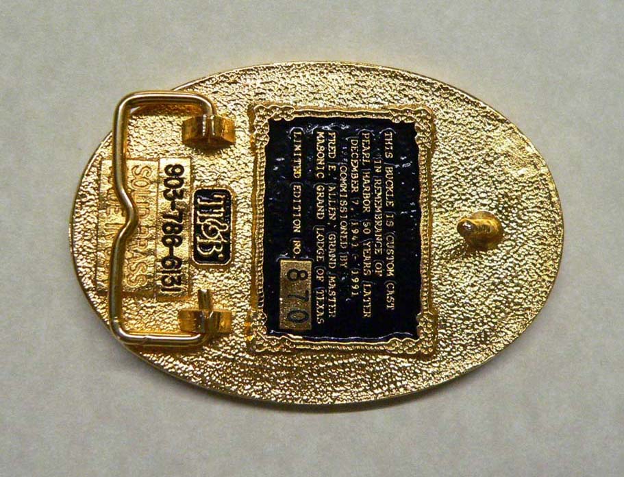 [Buckle Pic Missing] (Click here)